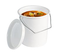 Westmark Milk and Storage Bucket, Polyethylene, White, 18 x 16.3 x 17 cm, 2 l, 4004094237874