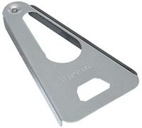 Westmark multi-purpose opener in retro packaging, steel/rubber, 17 x 9.8 x 1.5 cm, Twist, silver, 1050RT60