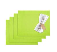 Westmark Placemats, 4 pieces, 42 x 32 cm, Synthetic, Lime Green, Saleen Edition: Home
