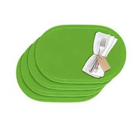 Westmark Placemats, 4 pieces, 45.5 x 29 cm, Vinyl, Green, Saleen Edition: Fun
