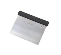 Westmark Professional Dough Scraper/Cutter, with handle, blade size: 8 x 12 cm, stainless steel/plastic, Master Line, black/silver, 30802270