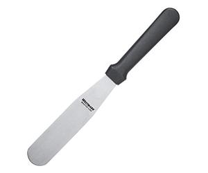 Westmark Professional Pallet Knife, straight, flexible, blade size: 3 x 14 cm, length: 26 cm, stainless steel/plastic, Master Line, black/silver, 31192270