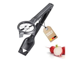 Westmark Radish Cutter Decoretto Black Edition - Decorate Radishes & Lemons - Decorate buffets & Salads -- Anthracite