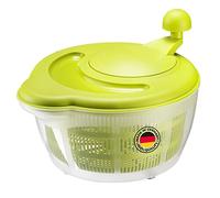Westmark salad spinner, Volume: 5 litres, ø 26 cm, Plastic, BPA-free, Fortuna, Colour: Transparent/Green, 243222EA