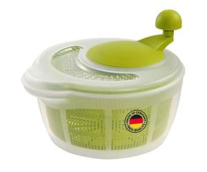 Westmark salad spinner, Volume: 5 litres, ø 26 cm, Plastic, BPA-free, Fortuna, Colour: Transparent/Green, 243222E1