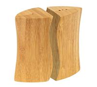 Westmark Salt and Pepper Shaker Set, 2 pcs, capacity: 15 ml each, bamboo, Tapas + Friends, light brown, 70062270