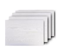 Westmark Set Of 4 Table Sets/Placemats, 45 x 30 cm, Synthetic, Wood Look, Saleen Edition: Nature, Maple White, 01059610150