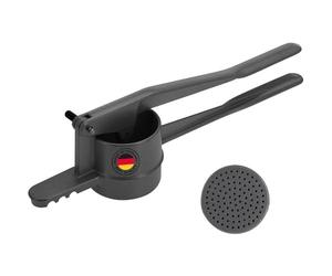 Westmark Spaetzle/Potato Press, With Round Holes, Die-Cast Aluminium, Length: 41 cm, Spätzlepress, Anthracite, 6110226Z
