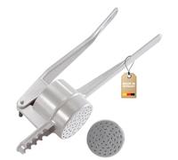 Westmark Spaetzle/Potato Press Spätzlechef, Die-cast Aluminium, Traditional Holes, 41 cm, Silver