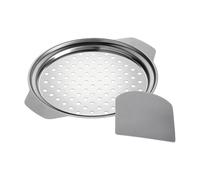 Westmark Spaetzle Top + Scraper, 2-Piece Set, For Pots With A Diameter Of 24-28 cm, Stainless Steel/Plastic, Silver, 61112240