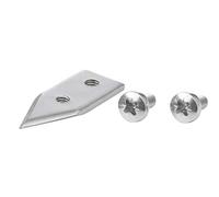 Westmark Spare Parts Set, 3 parts, Cutting blade + 2 screws for Sieger Clou can opener 30/40/50, Stainless Steel, Silver, 19952280