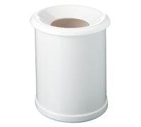 Westmark Table Rubbish Bin, Capacity: 1 Litre, Porcelain Appearance, Removable Lid, Plastic, White, 21202270