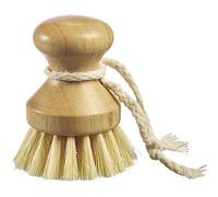 Westmark Universal Brush - versatile brush with hard bristles, root brush for cleaning and scrubbing, also for cleaning vegetables - beech wood, natural bristles, vegan