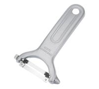 Westmark Vegetable/Asparagus Swivel Peeler, Quick, Curved Stainless Steel Blade, Aluminium Coating, 60952270