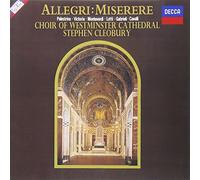Westminster Cathedral Choir - アレグリ:ミゼレーレ/ルネサンス宗教曲集