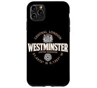 Westminster Central London Coordinates Label 2C Case for iPhone 11 Pro Max