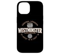 Westminster Central London Coordinates Label 2C Case for iPhone 14