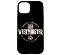 Westminster Central London Coordinates Label 2C Case for iPhone 15 Plus