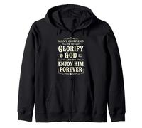 Westminster Confession Catechism Christian Reformed Zip Hoodie