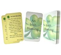 Westmon Works Irish Blessing Holy Card Pack Bundle Ireland Shamrock Prayer Cards Made in the USA, Set of 10