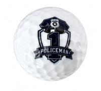 Westmon Works Policeman Golf Ball Number One Top Cop Law Enforcement