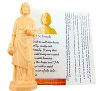 Westmon Works Saint Joseph Statue for Selling Homes with Card and House Prayer Complete Set