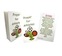 Westmon Works St Sebastian Holy Card Bulk Bundle Prayer for Athletes Laminated Made in the USA, 25 Pack
