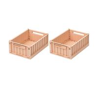 Weston Collapsible Crates - Set of 2 Tuscany rose S