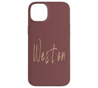 Weston Florida Vintage elegant design Case for iPhone 14 Plus