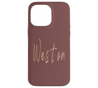 Weston Florida Vintage elegant design Case for iPhone 14 Pro Max
