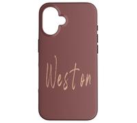 Weston Florida Vintage elegant design Case for iPhone 16