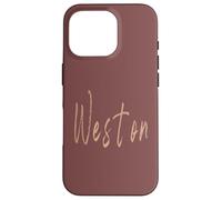 Weston Florida Vintage elegant design Case for iPhone 16 Pro