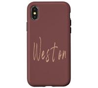 Weston Florida Vintage elegant design Case for iPhone X/XS