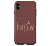 Weston Florida Vintage elegant design Case for iPhone XS Max