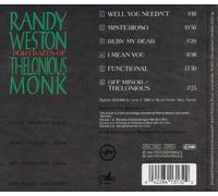 Randy Weston - Portraits of Monk