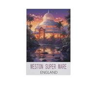 Weston Super Mare England，Puzzle 1000 Pieces Paper Puzzle Adult Children'S Educational Toy Family Decompression Game（38x26cm）-FN48