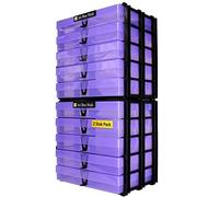 WestonBoxes A4 Box Craft Storage Unit with 5 A4 Boxes, 7 Colours Available