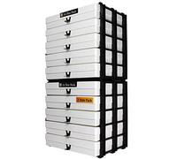 WestonBoxes A4 Box Craft Storage Unit with 5 A4 Boxes, 7 Colours Available