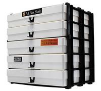 WestonBoxes A4 Box Craft Storage Unit with 5 A4 Boxes, 7 Colours Available