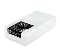 WestonBoxes - Compliment Slip and DL Envelope Plastic and orthodontic Storage Box (Clear, Pack of 10)