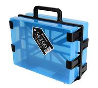 WestonBoxes Portable A4 Craft Storage Box Carrier, 2 Boxes Included