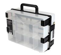 WestonBoxes Portable A4 Craft Storage Box Carrier, 2 Boxes Included