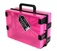 WestonBoxes Portable A4 Craft Storage Box Carrier, 2 Boxes Included