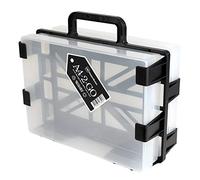 WestonBoxes Portable A4 Craft Storage Box Carrier, 2 Boxes Included
