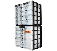 WestonBoxes Three Box Storage Unit Set, A4 A5 and Pen Pencil Craft Storage