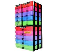 WestonBoxes Three Box Storage Unit Set, A4 A5 and Pen Pencil Craft Storage