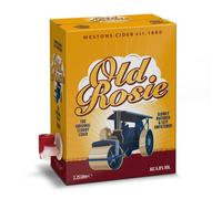 Westons Old Rosie Cloudy Cider 4 x 225 Litre Bag in Box Still Cider