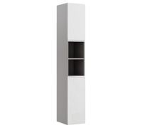 Westport Gloss White Double Wall-Mounted Bathroom Cabinet (H)180Cm (W)30Cm
