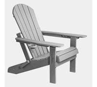 Grey Folding Garden Chair