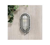 Westport Lighting Coastal Port Outdoor Flush Wall Light - Matt Nickel
